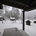 Näkymä Ukko-torpan kuistilta