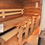 Kärkimökin sauna, puukiuas